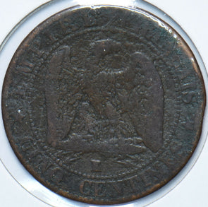 France 1856 K 5 Centimes Eagle animal 900605 combine shipping