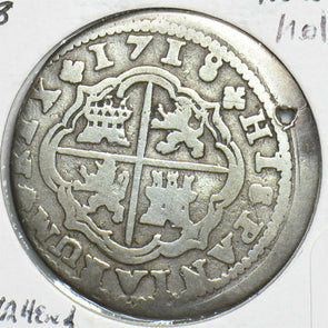 Spain 1718 2 Reales 298132 combine shipping