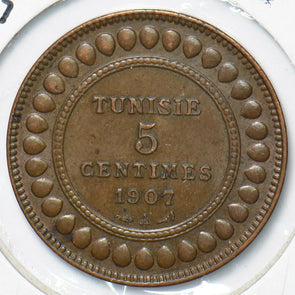 Tunisia 1907 5 Centimes 193053 combine shipping