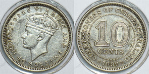 Malaya 1939 10 Cents 198369 combine shipping