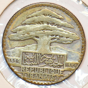 Lebanon 1929 25 Piastres 295537 combine shipping