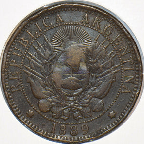 Argentina 1889 2 Centavos 294999 combine shipping