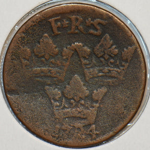 Sweden 1734 Ore 195508 combine shipping