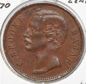 Sarawak 1870 Cent 490086 combine shipping