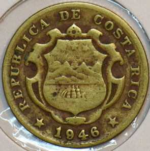 Costa Rica 1946 25 Centimos 196313 combine shipping