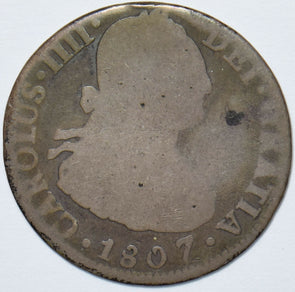 Mexico 1807 2 Reales 296574 combine shipping