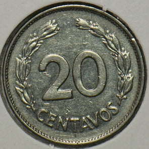 Ecuador 1969 20 Centavos 903472 combine shipping