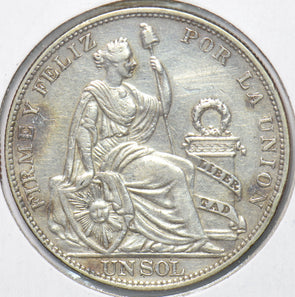 Peru 1914 Sol 293840 combine shipping