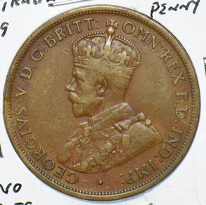 Australia 1919 Penny 192592 combine shipping