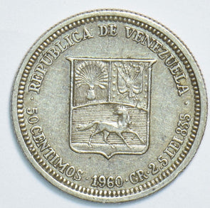 Venezuela 1960 50 Centimos 904770 combine shipping