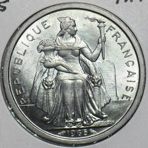French Polynesia 1965 2 Francs 297886 combine shipping