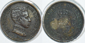 Spain 1904 2 Centimos 198423 combine shipping