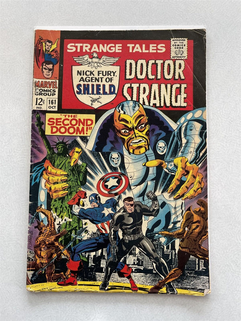 Strange Tales Shield/ Doctor Strange Issue#161 Ooct 11967 "The Second Doom" Dece