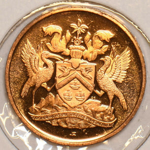 Trinidad & Tobago 1971 Cent 903991 combine shipping