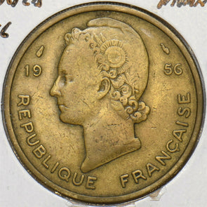 West African States 1956 25 Francs France 903833 combine shipping