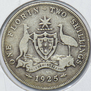 Australia 1925 Florin Kangaroo animal Emu 150679 combine shipping