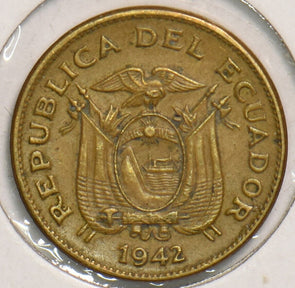 Ecuador 1942 5 Centavos 198992 combine shipping