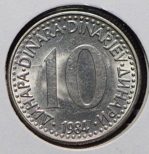 Yugoslavia 1984 10 Dinar  901135 combine shipping