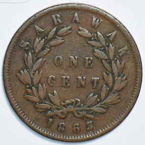 Sarawak 1865 Cent 241018 combine shipping