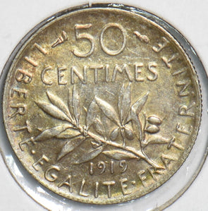 France 1919 50 Centimes 240538 combine shipping