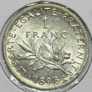 France 1898 Franc 297905 combine shipping