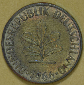 Germany 1966 5 Pfennig 191996 combine shipping
