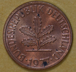 Germany 1977 2 Pfennig 191986 combine shipping