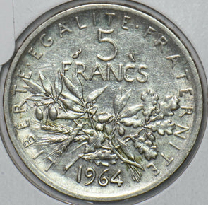 France 1964 5 Francs 151082 combine shipping
