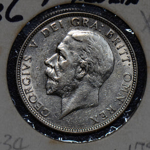 Great Britain 1936 Florin silver  190243 combine shipping