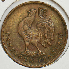 France 1943 Franc Rooster animal Cameroon 298084 combine shipping