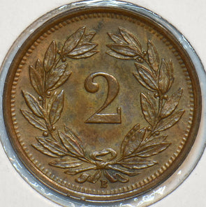 Switzerland 1936 B 2 Rappen 297537 combine shipping