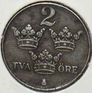 Sweden 1949 2 Ore 902767 combine shipping