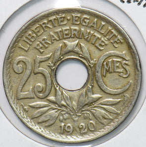 France 1920 25 Centimes 900125 combine shipping