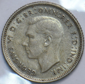 Australia 1940 6 Pence Kangaroo animal Emu 902564 combine shipping