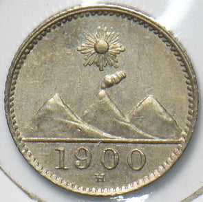 Guatemala 1900 H 1/4 Real 193223 combine shipping