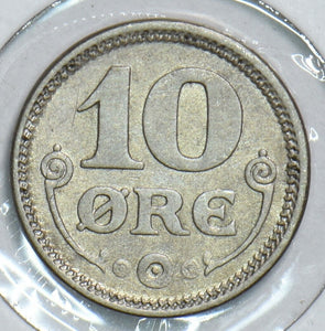 Denmark 1918 10 Ore 198299 combine shipping