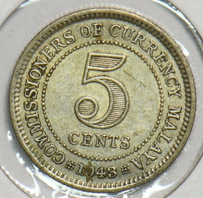 Malaya 1943 5 Cents 153311 combine shipping