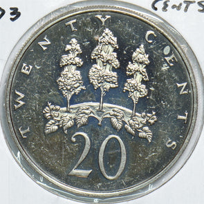 Jamaica 1973 20 Cents 904655 combine shipping
