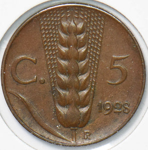 Italy 1928 5 Centesimi Vittorio Emanvele III 292978 combine shipping