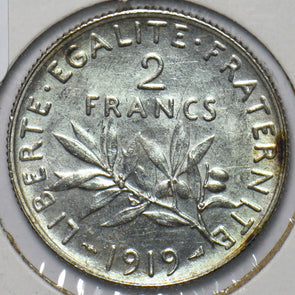 France 1919 2 Francs 294268 combine shipping