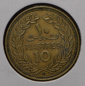 Lebanon 1970 10 Piastres  901709 combine shipping