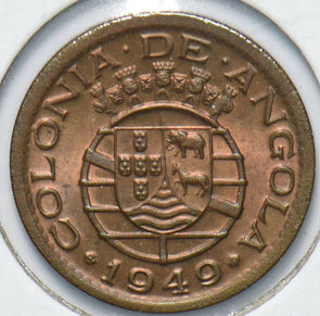 Portugal 1949 Angola 10 Centavos Elephant animal Horse 192521 combine shipping