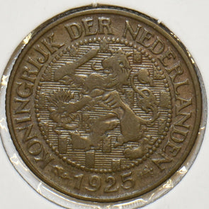 Netherlands 1925 Cent 903929 combine shipping