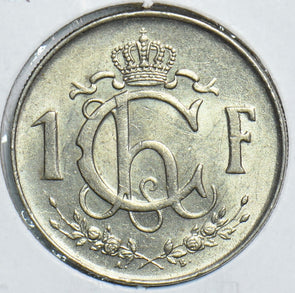 Luxembourg 1952 Franc 153901 combine shipping