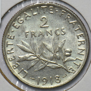 France 1918 2 Francs 294270 combine shipping