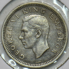 New Zealand 1939 3 Pence 903633 combine shipping