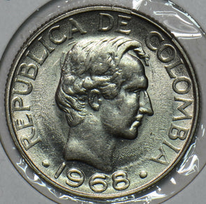 Colombia 1968 20 Centavos 196114 combine shipping