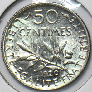 France 1920 50 Centimes 294373 combine shipping