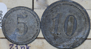 Germany 1917 5/10 Pfennig Fallingbostel 293095 combine shipping