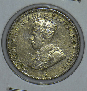 Straits Settlements 1919 George V 10 Cents 291097 combine shipping